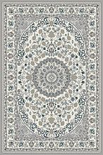 Пушистый ковер HALIF F611 GRAY-BLUE