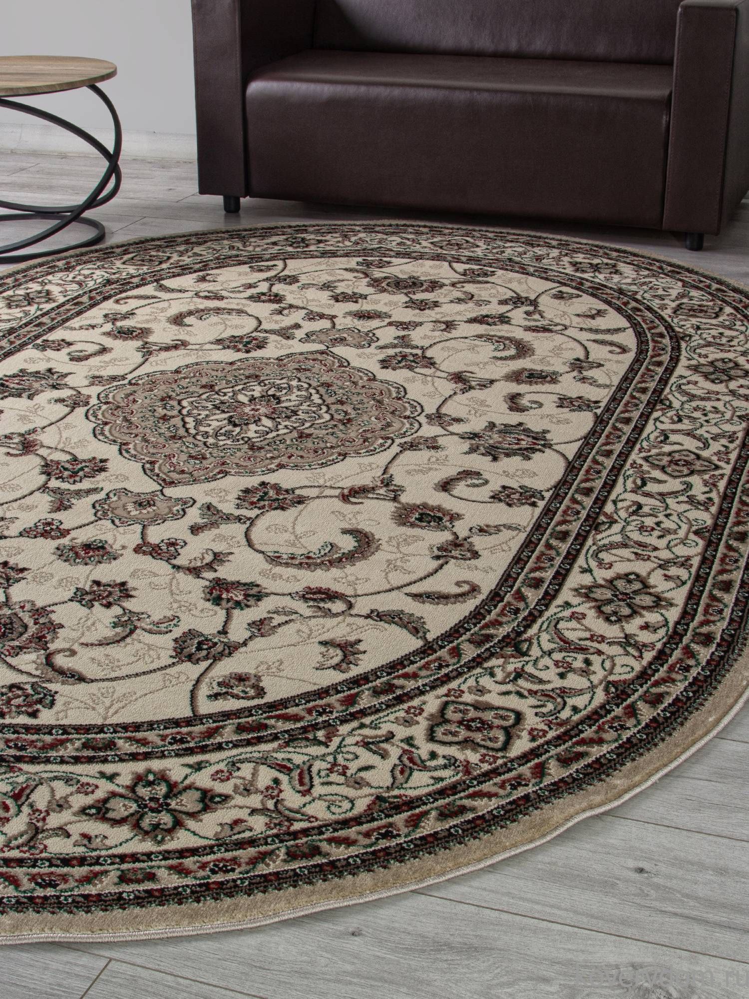 Ковер COLIZEY-A D389 BEIGE Овал