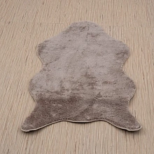 Овальный ковер из искусственного меха Chic 1000A BROWN_3000 шкура
