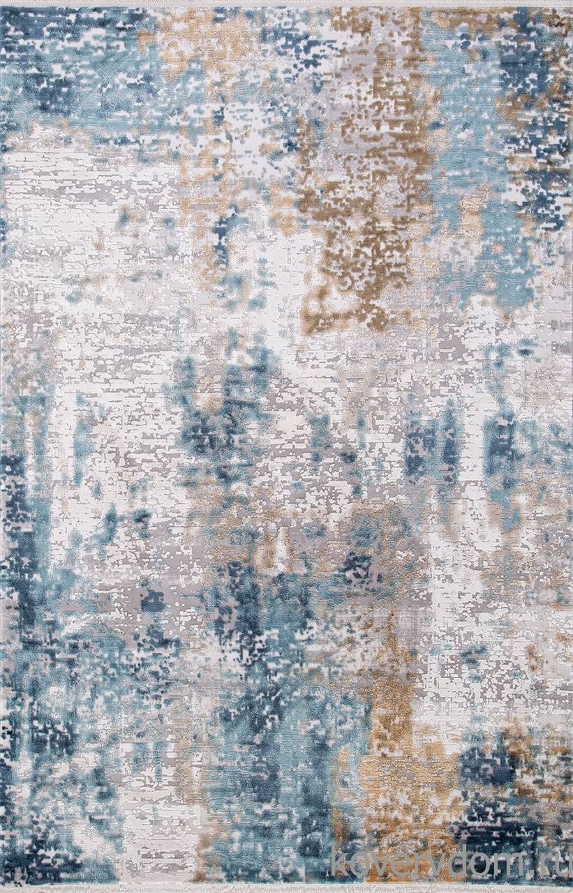 Ковер ALLURES 12004 CREAM / BLUE Ковер ALLURES 12004 CREAM / BLUE