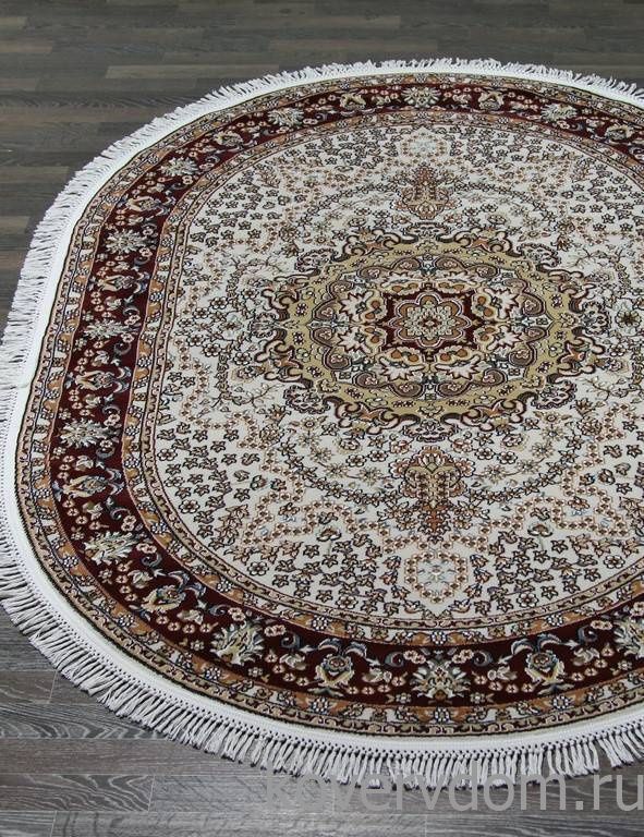 Ковер SHAHREZA d202 CREAM-RED Овал