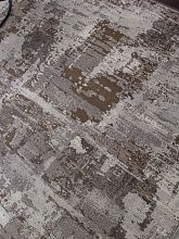 Пушистый ковровая дорожка GRAFF F238 GRAY-BEIGE