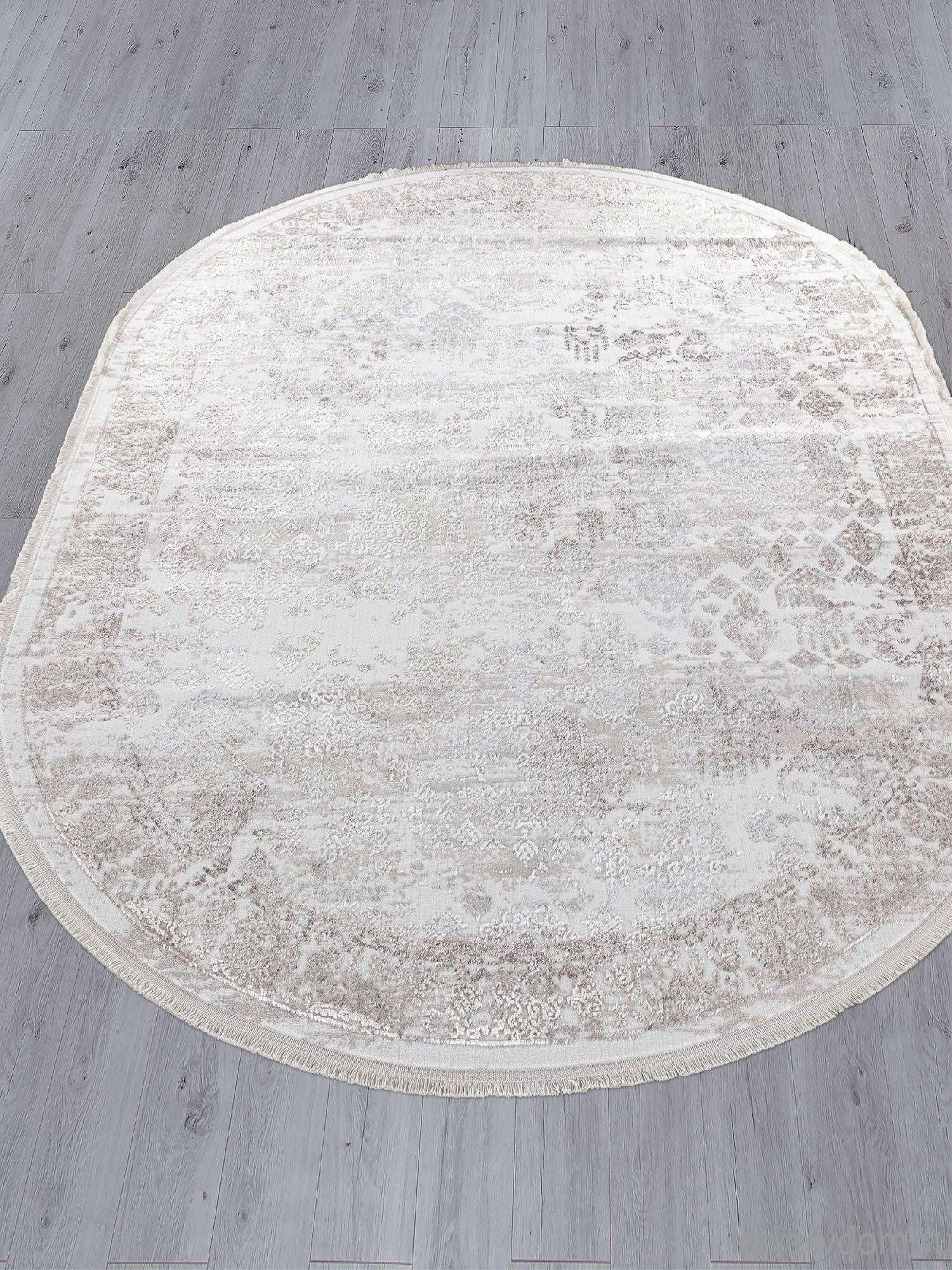 Ковер EFSAN L252A CREAM SHRINK / VIZON FDY Овал