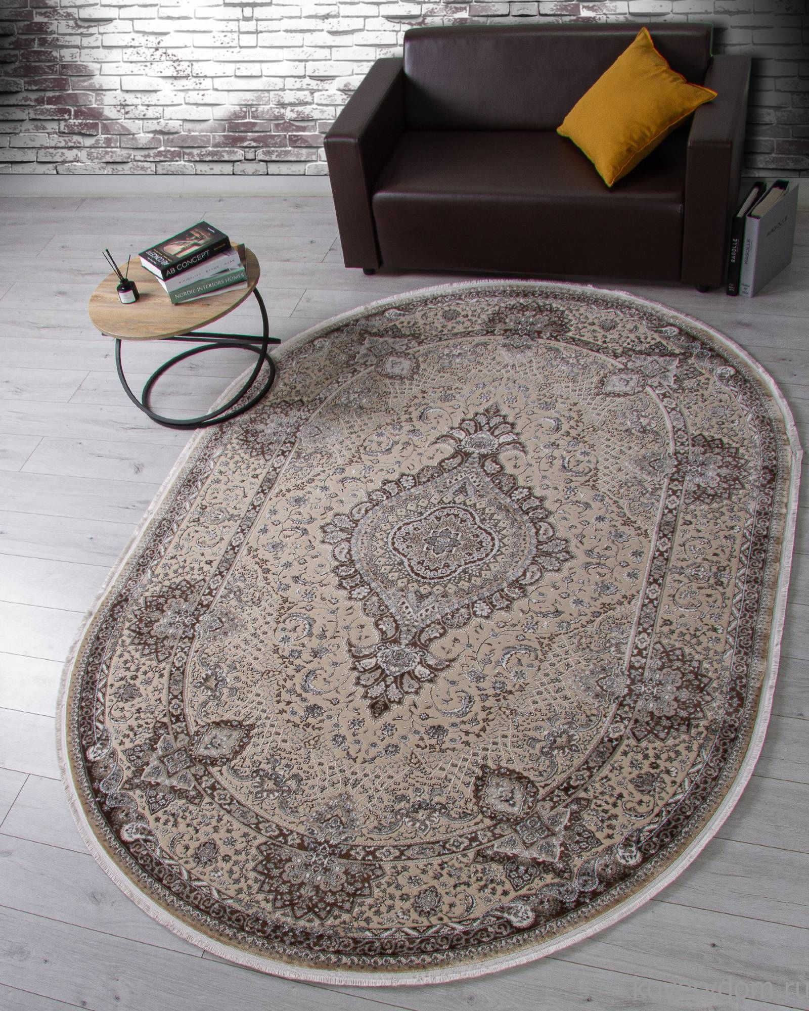 Ковер DOLCE D414 BEIGE Овал