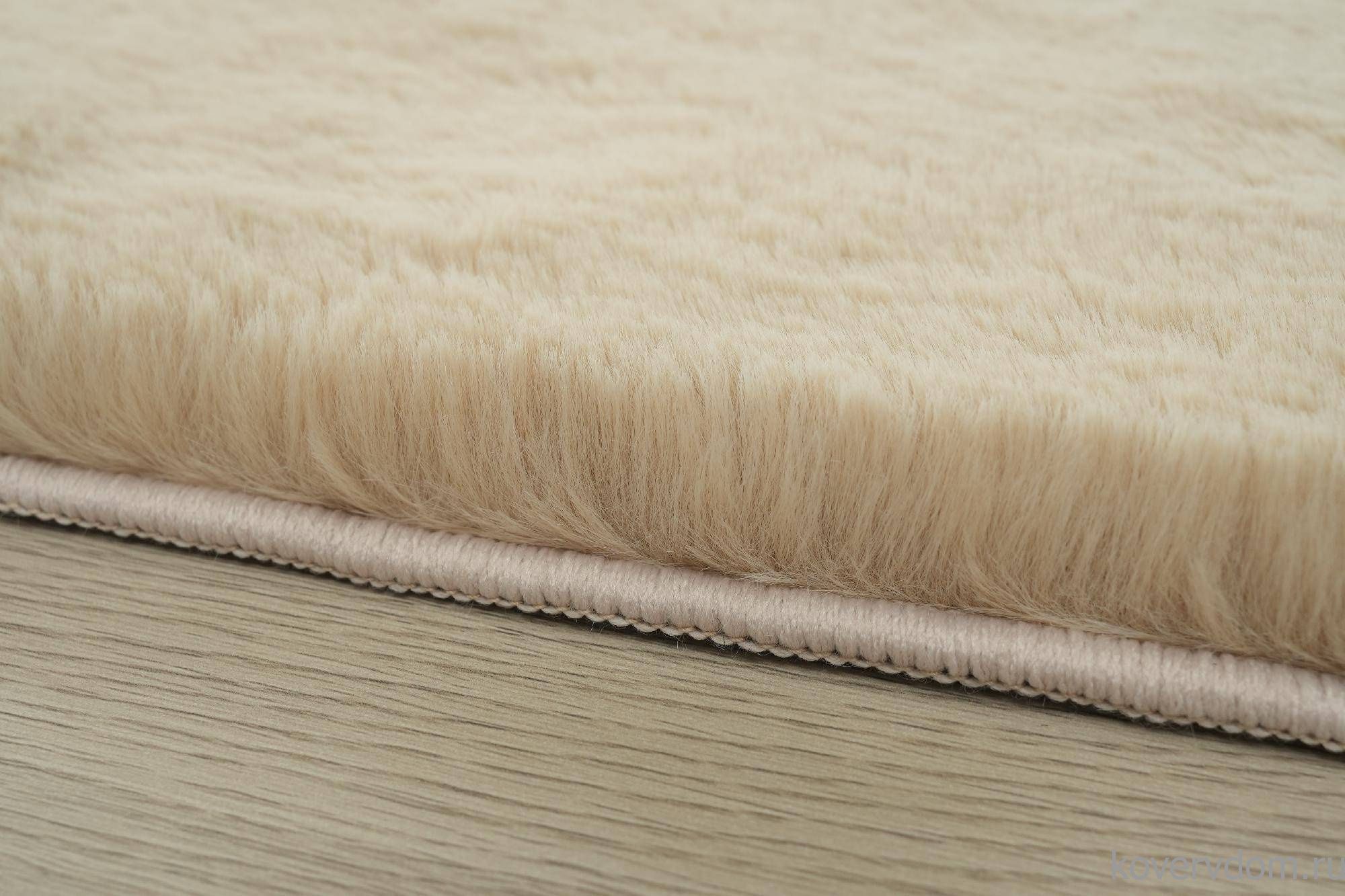 Ковер из искусственного меха RABBIT-A PX2000 CAMEL Круг