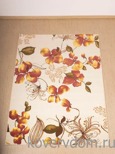 Шерстяной ковер Hunnu Цветы 6A1535 001