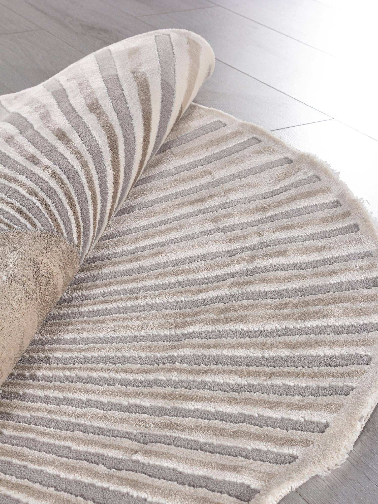 Ковер SAFIR-A 00837C GREY / BROWN Круг