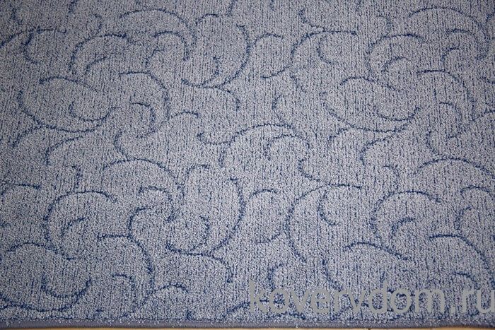 Однотонный ковер-палас ALPES 514 синий 