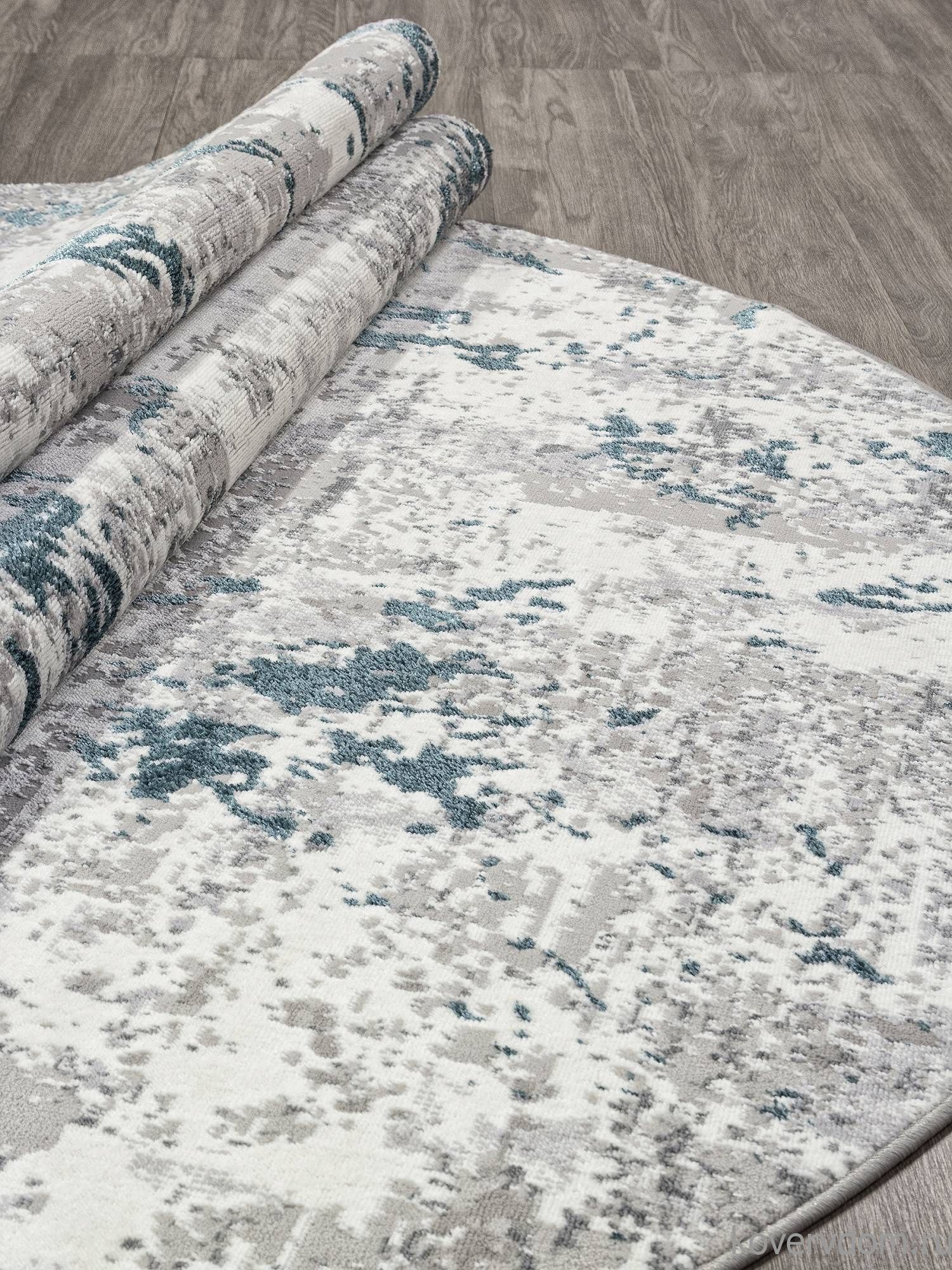 Ковер PALERMO G002 GRAY Овал