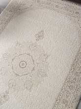 Овальный ковер Jasmine 35901B CREAM / CREAM