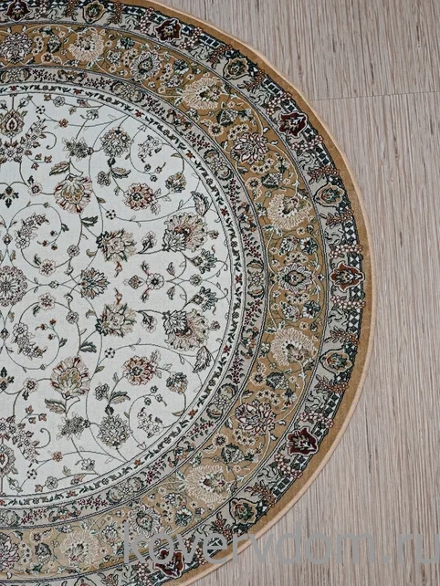 Ковер из вискозы и хлопка Royal Palace 14295 6121 КРУГ
