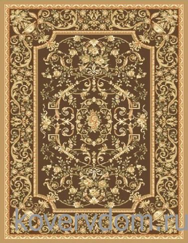 Рельефный ковер из вискозы VENEZIA 5008 193813 brown