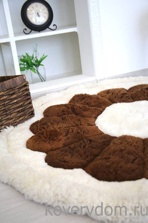 Ковер натуральный из меха Альпаки 45