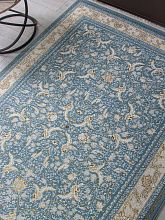 Овальный ковер ZARINA M101B BLUE SHIRINK / BLUE SHIRINK