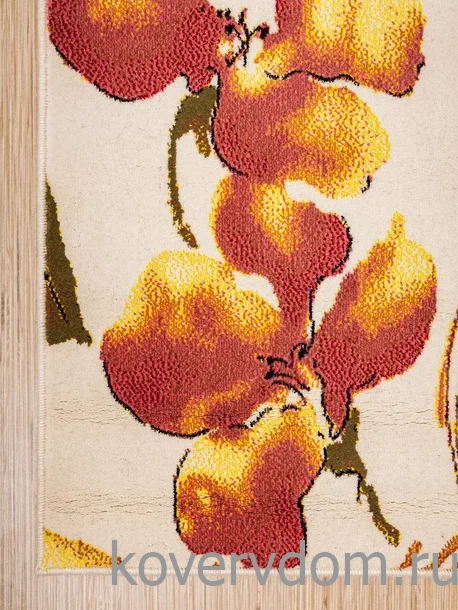 Шерстяной ковер Hunnu R Цветы 6A1535 001