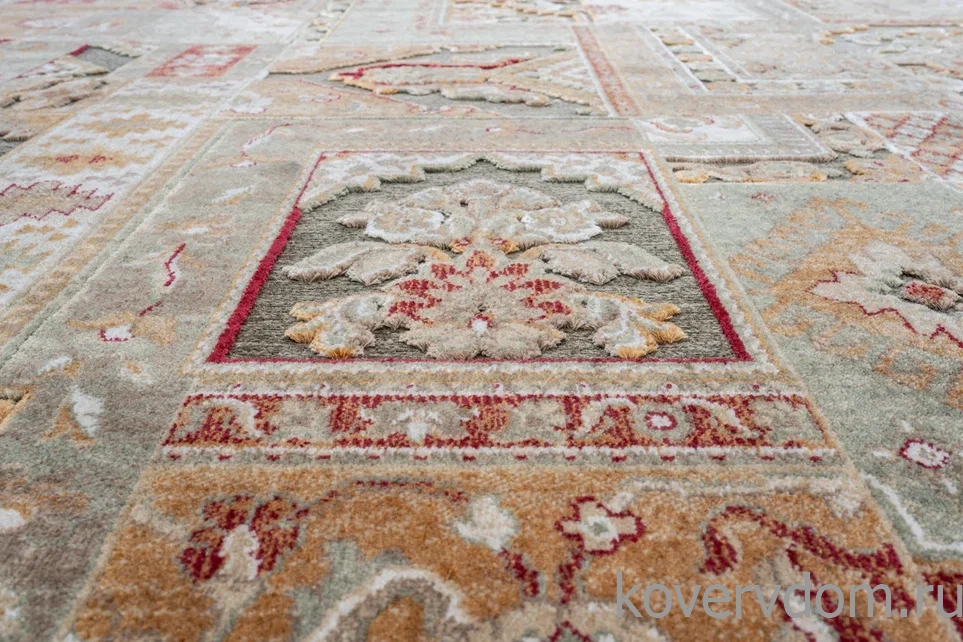 Рельефный ковер из вискозы Genova 38445 7292 71