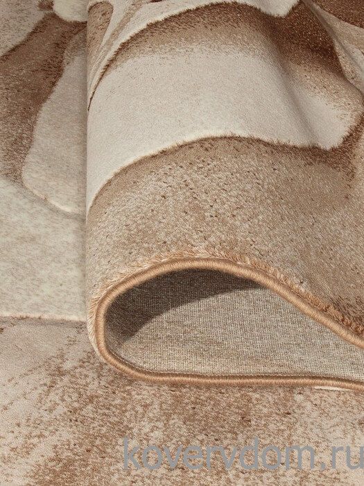 Шерстяной рельефный ковер Hunnu Relief 6A973 127S