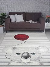 Ковер в гостиную серый ORION D869 GRAY