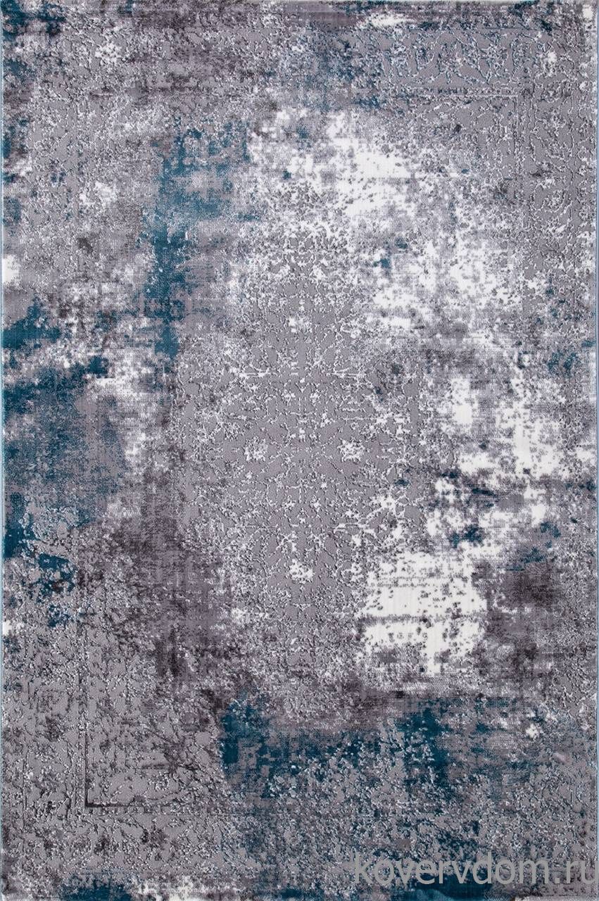 Ковер SATINE S122A KOYU GREY COKEN / BLUE Ковер SATINE S122A KOYU GREY COKEN / BLUE