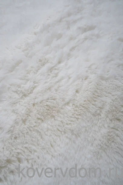 Ковер из искусственного меха Krolik 1000A T1120_CREAM круг