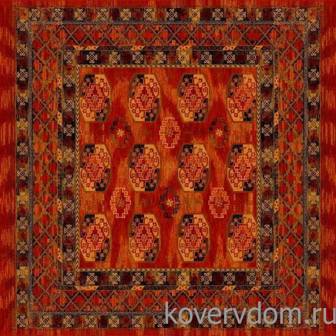 Ковер шерстяной Floare VILLAGE 467-60315 КВАДРАТ