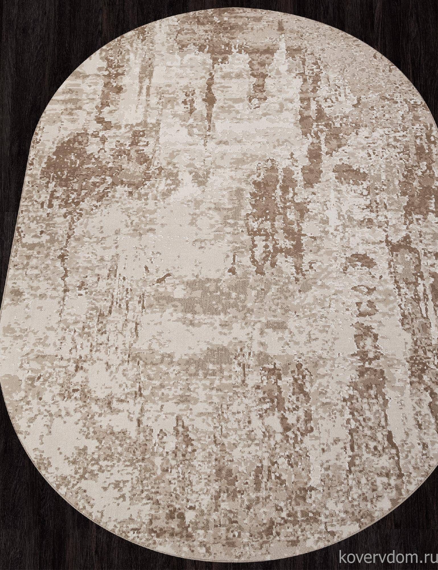 Ковер SIESTA-A M027A WHITE / BONE Овал