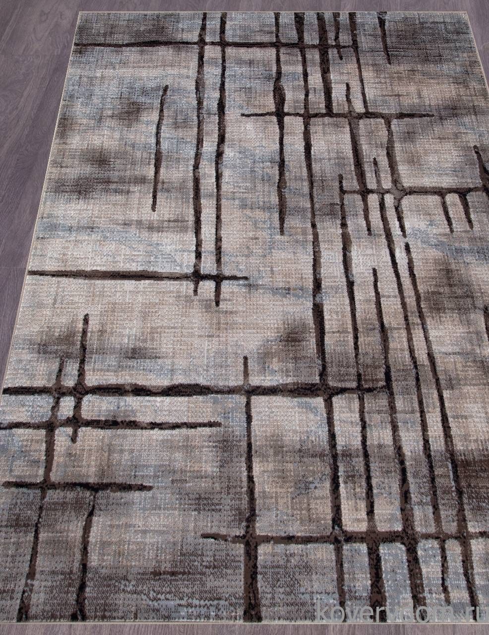 Ковер SIERRA D717 BEIGE-BLUE 2